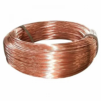 Катанка медная 10 мм М001б ASTM B 49-10 фото 